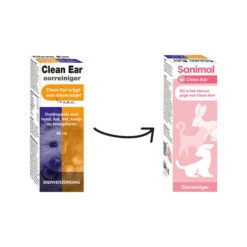 Emax Sanimal Clean Ear Ohrreinigung -Hochwertiges Geschäft Für Heimtierbedarf clean ear oorreiniger 210026 0500 none