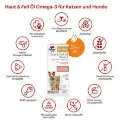 Doppelherz Haut & Fell Öl Omega-3 Für Katzen Und Hunde -Hochwertiges Geschäft Für Heimtierbedarf doppelherz haut fell oel fuer katzenhunde 195068 0500 none