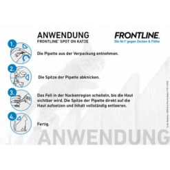 Frontline Spot On Katze -Hochwertiges Geschäft Für Heimtierbedarf frontline spot on kat 183901 0500 none