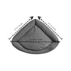 Hunter Eckkorb Livingstone - Grau -Hochwertiges Geschäft Für Heimtierbedarf hunter hoekmand livingstone grijs 175906 0500 none