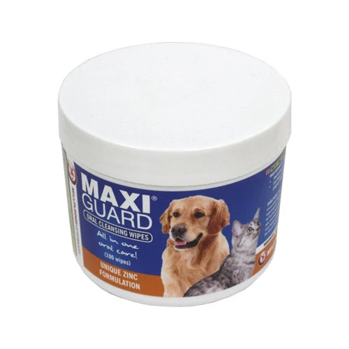 Millpledge Veterinary Maxiguard Oral Cleansing Wipes 1 Millpledge Veterinary Maxiguard Oral Cleansing Wipes