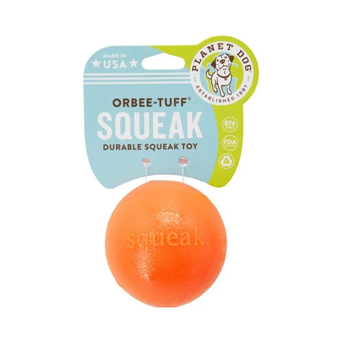 Planet Dog Orbee Tuff Squeak Ball - Orange 3 Planet Dog Orbee Tuff Squeak Ball - Orange – Bild 3