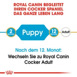 Royal Canin Cocker Puppy - Hundefutter -Hochwertiges Geschäft Für Heimtierbedarf royal canin cocker puppy hondenvoer 138199 0500 none