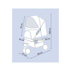 Trixie Buggy -Hochwertiges Geschäft Für Heimtierbedarf trixie buggy 175042 0500 none